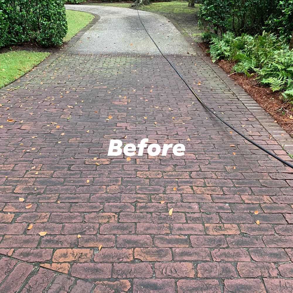 Charleston pool deck cleaning guide for travertine pavers and concrete surfaces